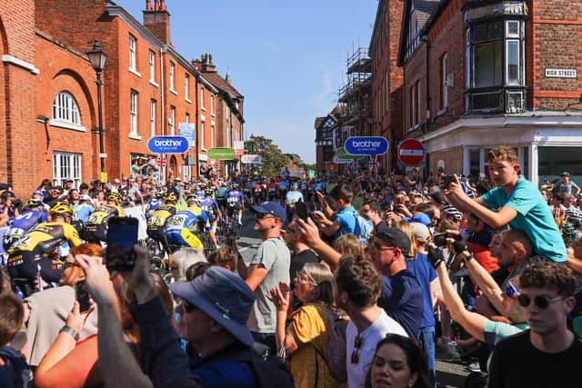 Thousands of people watched the Tour of Britain in Greater Manchester (Photo: Alex Whitehad)