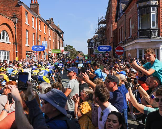 Thousands of people watched the Tour of Britain in Greater Manchester (Photo: Alex Whitehad)