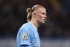 Erling Haaland is an injury doubt for Manchester City's Premier League clash against Liverpool.