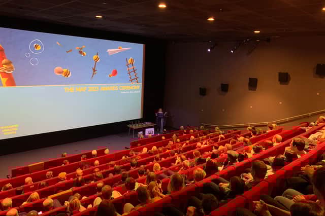 The awards night at Manchester Animation Festival