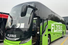 One of the new Yutong vehicles which Belle Vue Manchester will use on its FlixBus services. Photograph supplied by Yutong