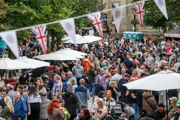 Day three of the annual Bolton Food and Drink Festival, with special guest chef Nisha Katona among the many attractions. Picture by Paul Heyes, Sunday August 27, 2023
