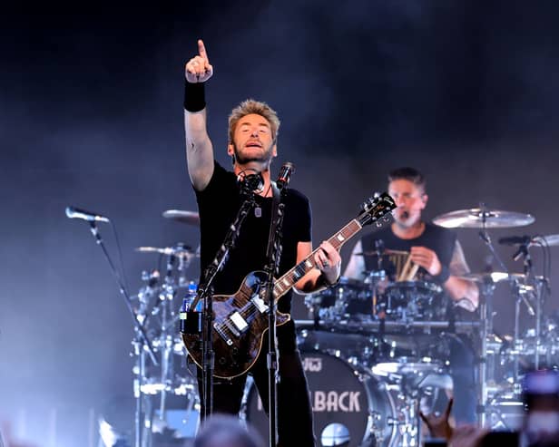 Nickelback are coming to Manchester in May 2024 Cr. Getty Images