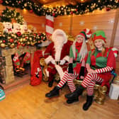Santa's Grotto at Crompton Place shopping centre, Bolton.