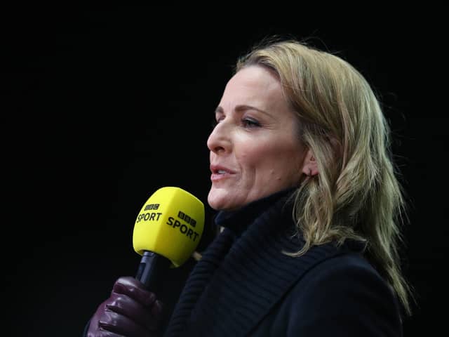 Gabby Logan will host Six Nations coverage on BBC in 2025 (Image: Getty Images)