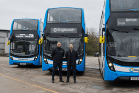 The fleet of new Stagecoach Manchester buses 