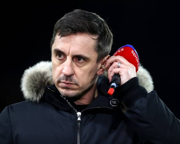 Gary Neville is booked for a short stint on Dragons' Den (Image: Getty Images)
