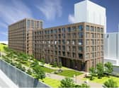 How the two apartment blocks will look. Image: AHR Architects Ltd