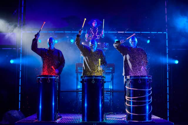 Blue Man Group are coming to Manchester in 2024.