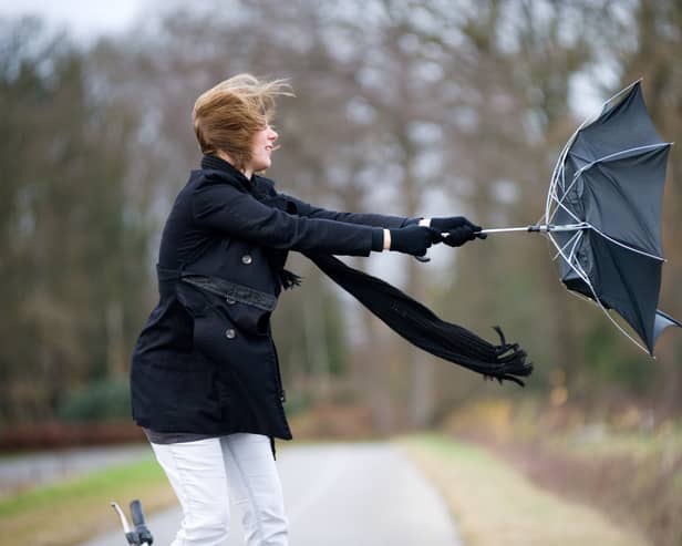 Umbrellas may not be of much use in Manchester this weekend 