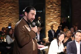 Noah Kahan speaks during the 2023 TIME100 Next event at Second Floor on October 24, 2023 in New York City. (Photo by Mike Coppola/Getty Images for TIME)