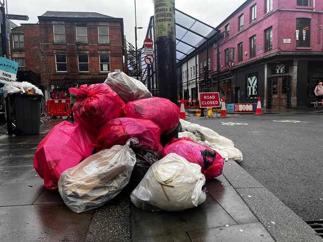 The Northern Quarter the day after the Chanel fashion show.