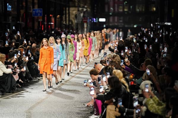 The Chanel Metiers D'Art Fashion Show in Manchester
