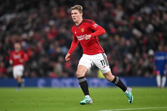 Rasmus Hojlund was dropped for the Premier League game against Bournemouth.