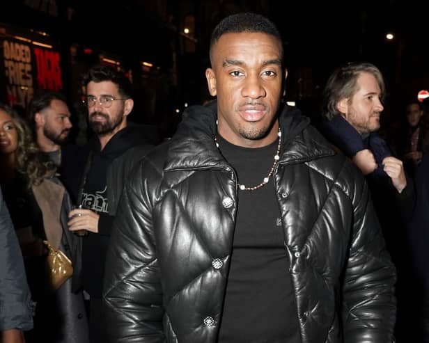Rapper Bugzy Malone at the big Chanel fashion show in the Northern Quarter 