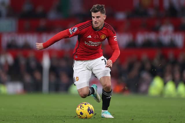 Manchester United midfielder and Pompey fan Mason Mount is rumoured to be interested in buying the Hawks with his dad. Picture: Getty Images