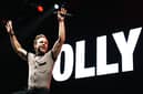 Olly Murs performs on stage during HITS Radio Live Manchester at AO Arena on November 11, 2022 in Manchester, England. (Photo by Dominic Lipinski/Getty Images for Bauer)