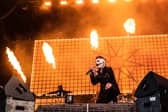 American band Slipknot performs on the Pandaemonium stage during the heavy metal music Festival Copenhell, in Copenhagen, Denmark,