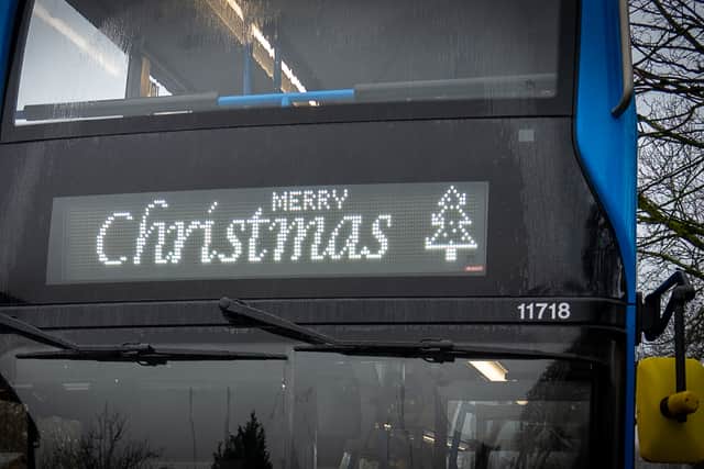 Stagecoach Manchester will have extra services available in the lead up to Christmas