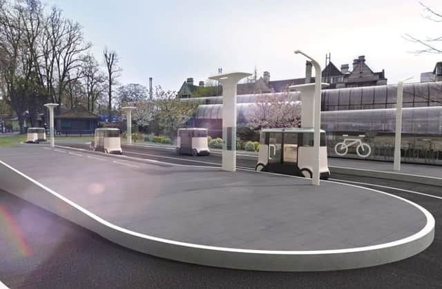 The Dromos driverless pods 