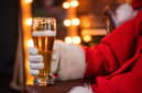 Santa Claus will likely enjoy a few pints- but not before the big day 