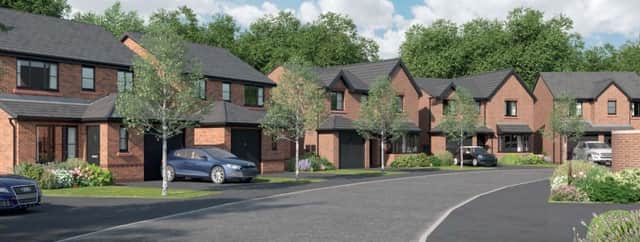 The plans for 140 homes at Linney Lane in Shaw. Picture: Bellway Homes Limited.