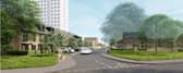 How the Pendleton homes will look. Image: Salford planning portal