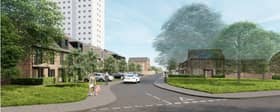 How the Pendleton homes will look. Image: Salford planning portal