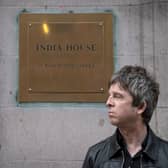 Noel Gallagher photographed outside his old Manchester city centre flat as part of exciting new exhibition opening in April.