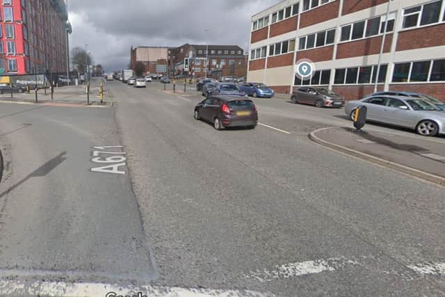 The junction between John Street (A671) and New Baillie Street in Rochdale could get a new yellow box junction as part of a council plan to enforce moving traffic