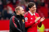 Manchester United gave injury updates on Victor Lindelof and Christian Eriksen ahead of the trip to West Ham.