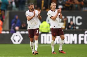 Ruben Dias and Erling Haaland missed Manchester City's trip to Everton.