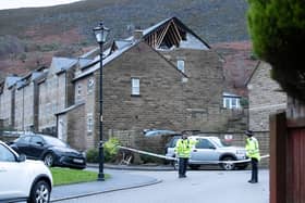 Storm Gerrit brings desruction as a tornado hits Calico Crescent, Stalybridge. Picture: William Lailey / SWNS