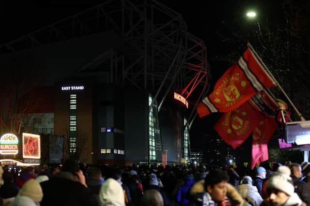 Average attendance at Old Trafford - 73,514