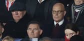 Sir Dave Brailsford and Sir Alex Ferguson watch Manchester United's defeat at Nottingham Forest 