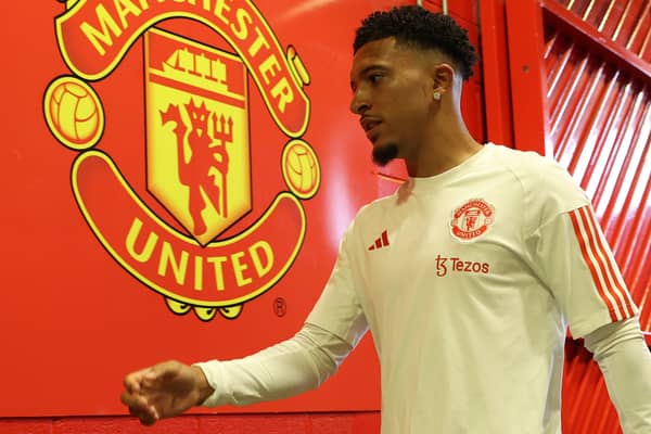Jadon Sancho looks set to leave United this month.