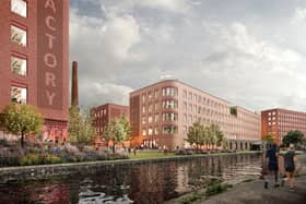The updated plans for Electric Park in New Islington. Credit: General Projects