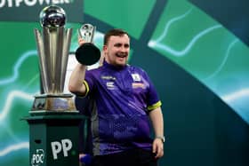 The 16-year-old has taken the darts world by storm and been invited to United's game against Tottenham later this month.