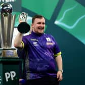The 16-year-old has taken the darts world by storm and been invited to United's game against Tottenham later this month.