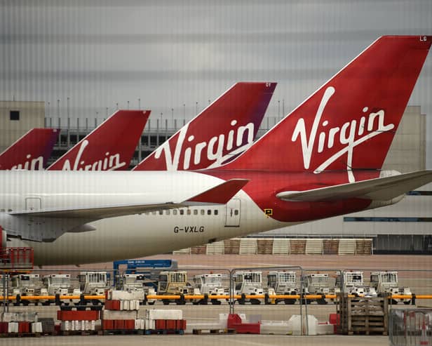 A Virgin Atlantic plane was forced to make an emergency landing at Manchester Airport