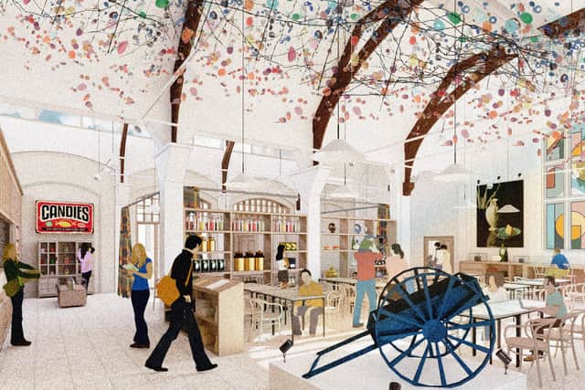 CGI of what the Touchstones redevelopment could look like once complete.