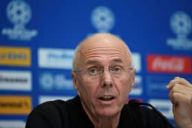 Sven Goran Eriksson.
