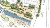 Plans for Central Retail Park. Credit: Manchester City Council. Caption: Joseph Timan. Permission for use for all LDRS partners