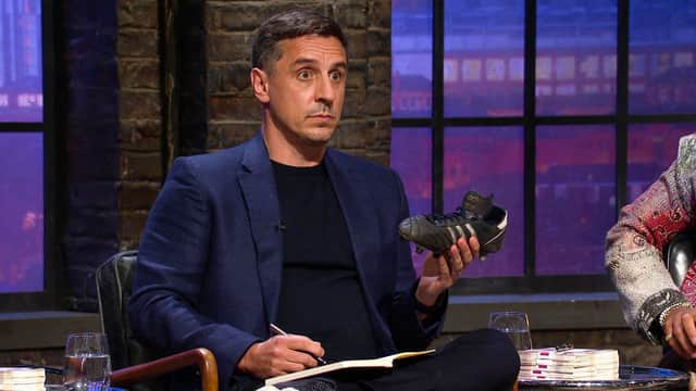 Gary Neville will be on Dragons' Den tonight
