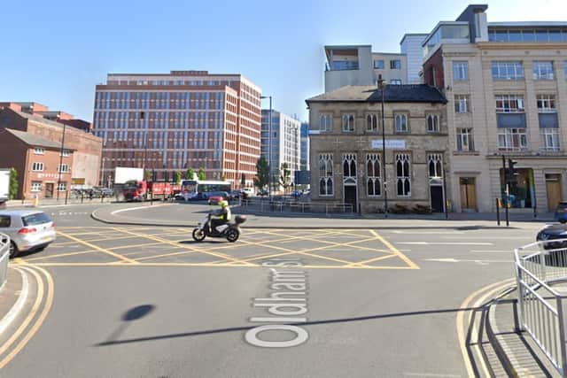 The junction of Great Ancoats Street, Oldham Street, and Oldham Road as seen from Oldham Street. Picture: Google 