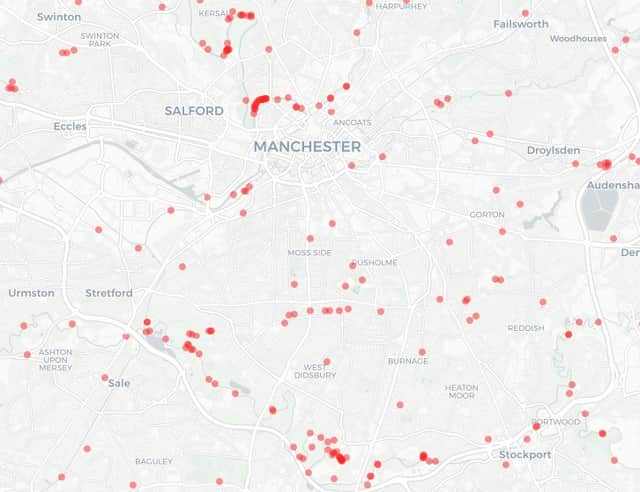 A look at the Japanese knotweed problem areas in and around Manchester
