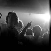 Ravers on the dancefloor at The Hacienda in 1989. 