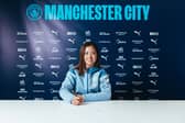 Manchester City's Yui Hasegawa. Cr. Manchester City FC.