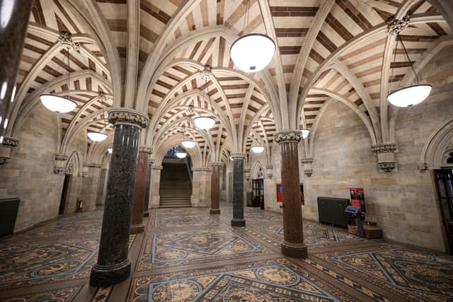 A first look at the newly refurbished Rochdale Town Hall. Picture: Kenny Brown/ Manchester Evening News