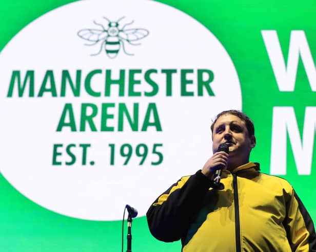 Peter Kay will open the new Co-op Live arena later this month 